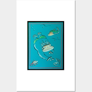 Pearl Diver Ape Posters and Art